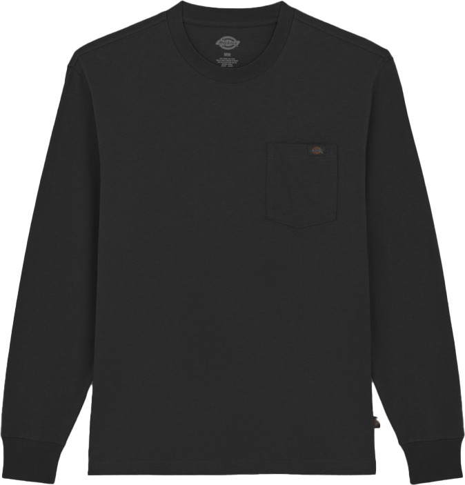 Dickies Men's Luray Long Sleeve Pocket T-Shirt Black | Buy